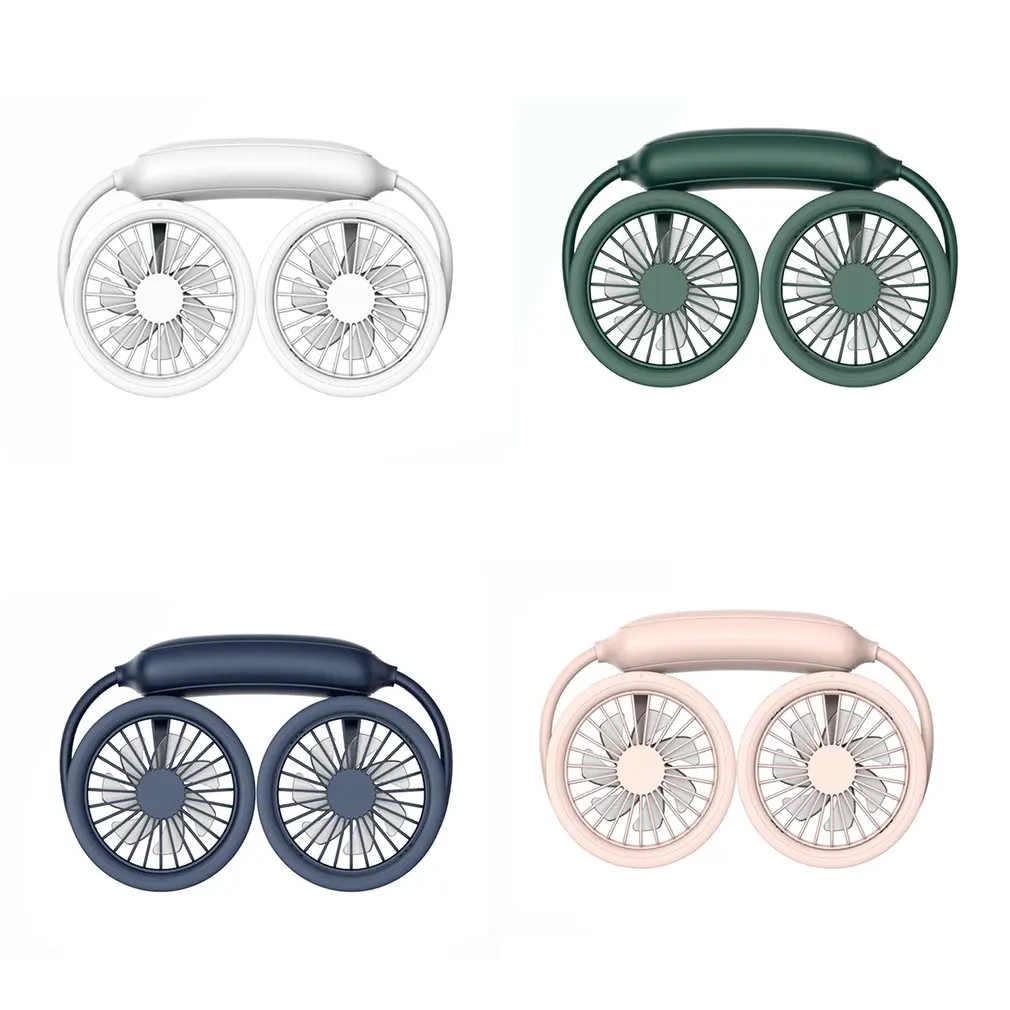 

WS36S Neck Fan Storage Folding Fan With 7-leaf Fan Leaf Design Touch Switch Flexible Bending Neck Fan