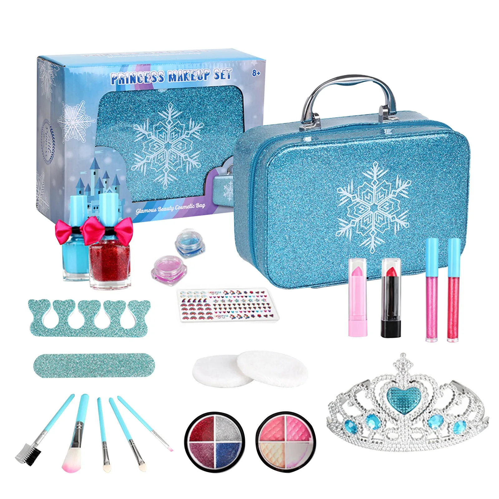 

Kids Makeup Toys Beauty Make Up Washable Princess Kids Cosmetics for Baby Girls Pretend Play Makeup Child Girl Toys for Children