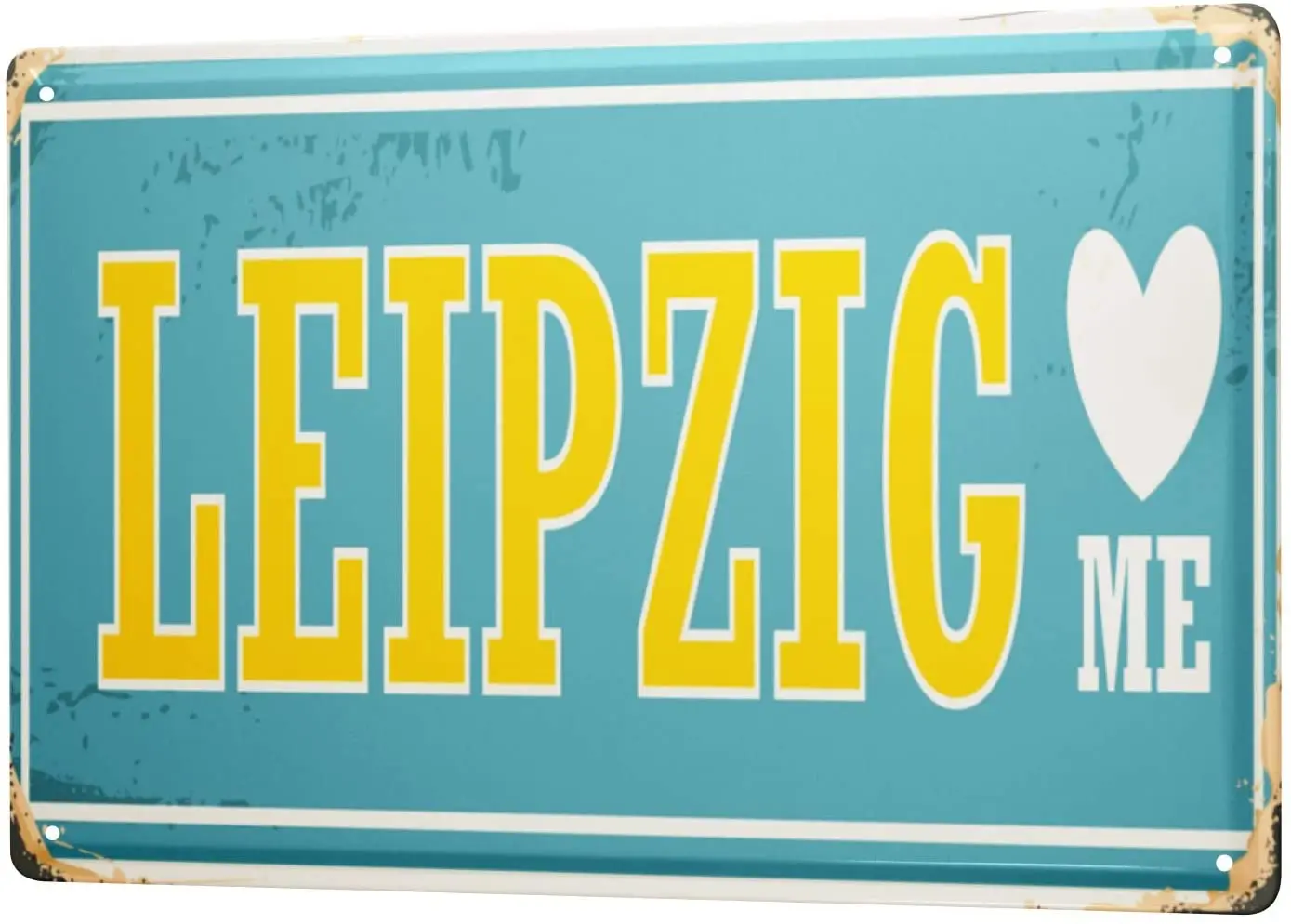 

С 2004 года металлический знак фернвех, город лейпсон, Германия