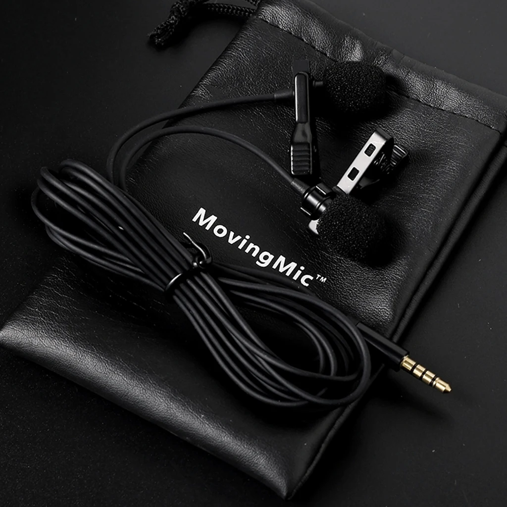 Отворот Lavalier Клип на микрофон 3 5 мм разъем портативный Hands Free Прочный для ноутбука