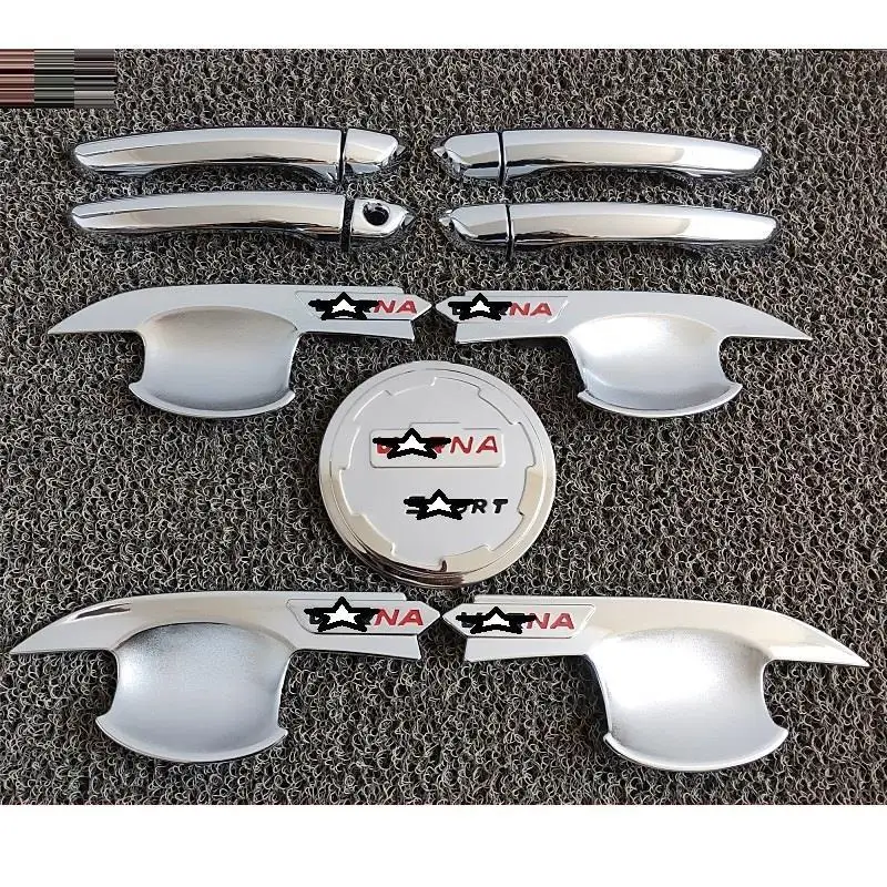 Автомобильный Хромированный Авто автоматический дверной корпус ручка для двери