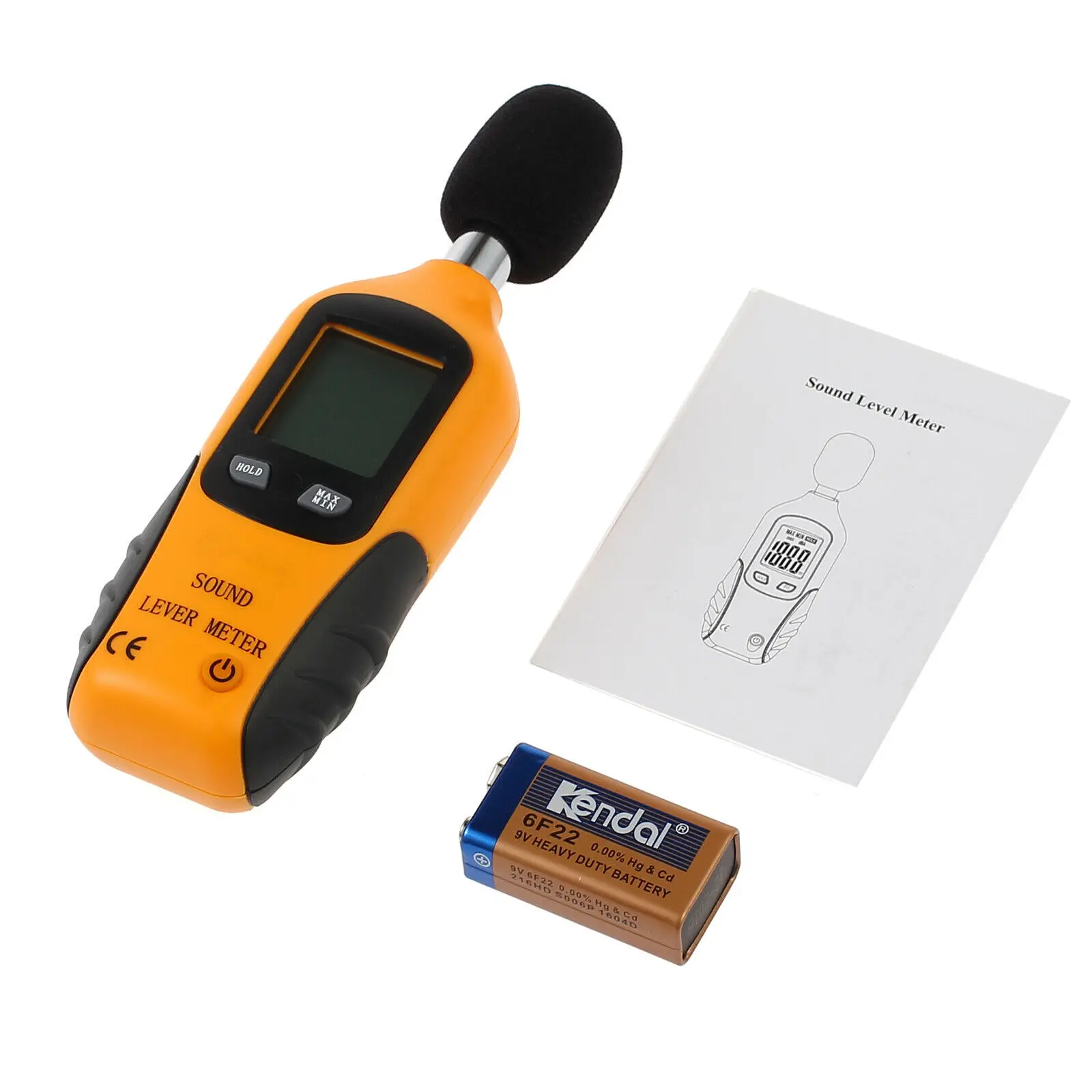 Автомобильный измеритель давления DB тестер ЖК цифровой звуковой уровень децибел