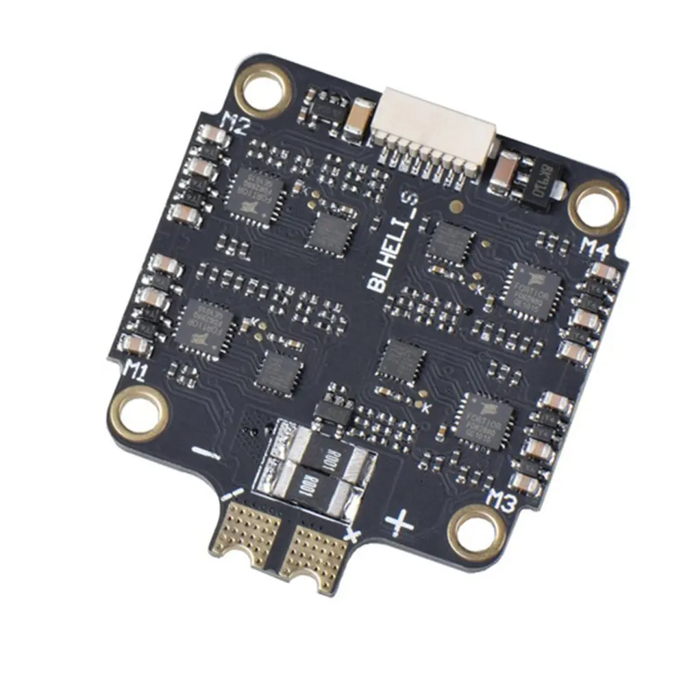 

40A / 55A 2-6S 4 In 1 ESC BLHeli_S ESC Speed Controller Board Support Dshot150 Dshot300 Dshot600 for FPV RC Racing Drone