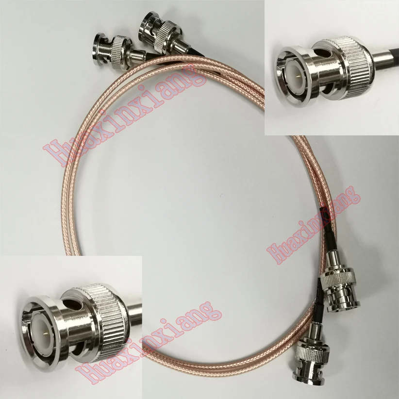 

5PCS/Lot BNC-J To BNC Male Adapter Plug Connector RF Coaxial Extension Pigtail Cable RG316 50ohm For CCTV Camera