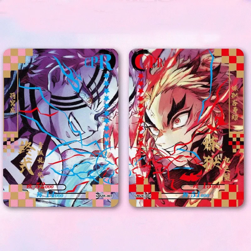 Demon Slayer-tarjeta Original de 30 paquetes/caja Tcg, juego de mesa para cartas, juguetes de navidad, regalos para ni&ntilde;os-2