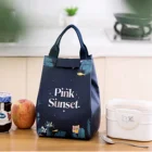 Детский и женский дорожный Органайзер, сумка для завтрака и путешествий, мультяшная сумка для обеда