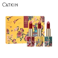 catkin lipstick rouge red long lasting moisturizing lip stick makeup%ef%bc%8c x summer palace theme