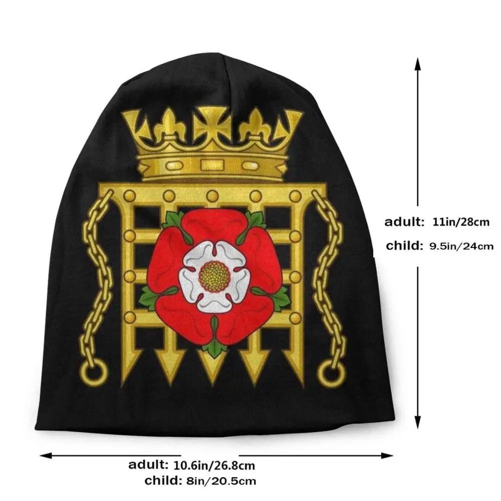 The Beaufort Portcullis Impaled By Rose Stretch Beanie 24D Diy Print Cap History England Wales Dynasty House Of