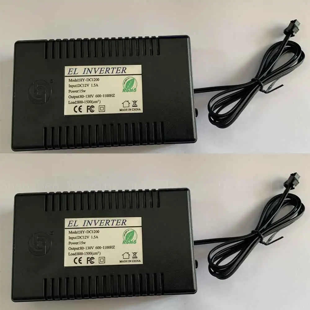 

Контроллер диммера, инвертор/контроллер 12 В постоянного тока для A4-A2 EL, подсветка 10-100 м, EL-кабель, неоновый драйвер питания, трансформатор