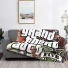 V-портрет, новинка, распродажа, мягкое фланелевое одеяло с принтом на заказ для детей, Игровая приставка 5, Сан-Андреас, вице-город, грандиозное автомобильное одеяло онлайн