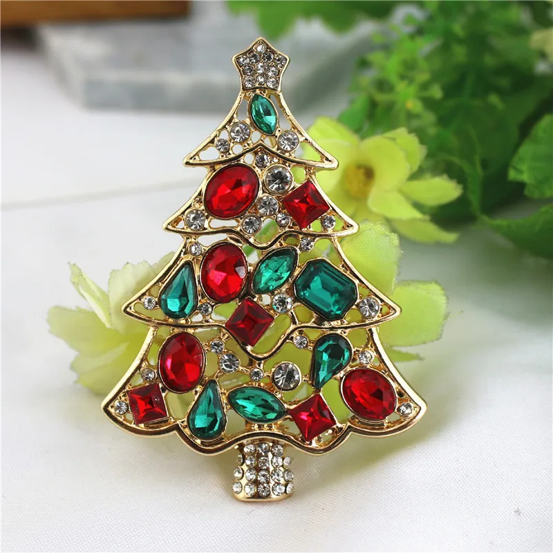 2021 Рождественский подарок на заказ новая брошь рождественскую елку