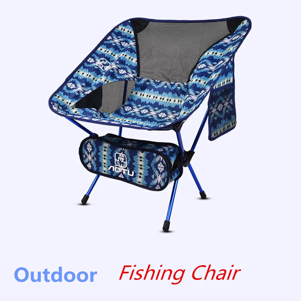 구매 2020 High Quality Outdoor Folding Chair Ultra Light Aluminum Alloy Portable Fishing Back Chair