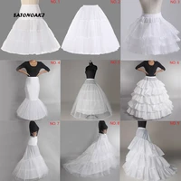 hot sell many styles bridal wedding petticoat hoop crinoline prom underskirt fancy lolita skirt slip bride tutu jupon vestido