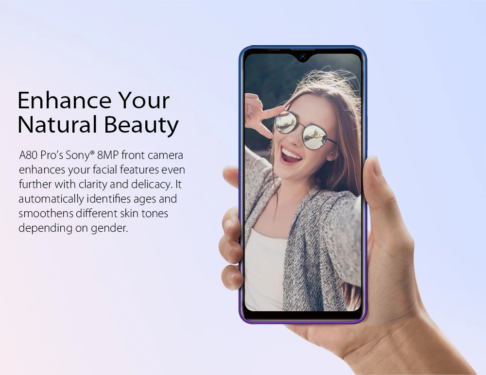 Смартфон Blackview A80 Pro 6,49 ''4 Гб+ 64 ГБ Android 9,0 8 Мп+ 13 МП разблокировка лица и отпечатков пальцев глобальная Lte полосы двойной 4G мобильный телефон