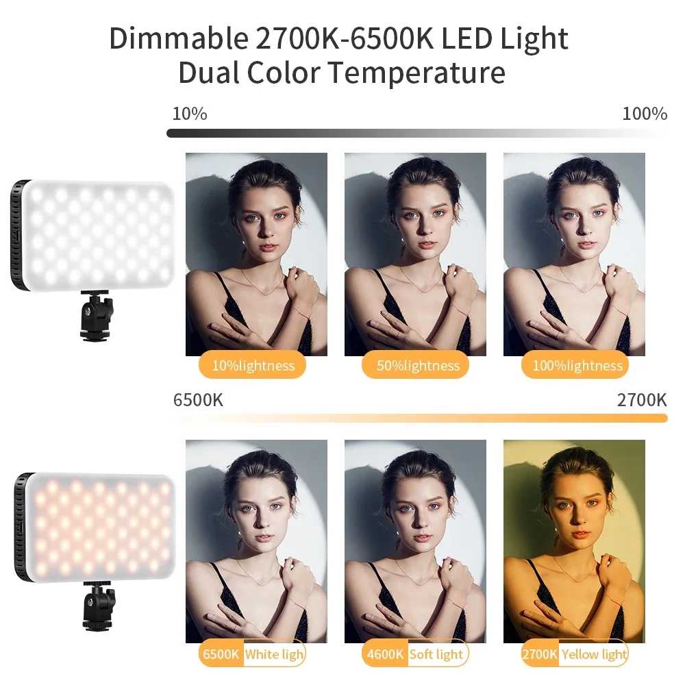 Светильник для видеокамеры DSLR смартфона студисветильник ная лампа прямой