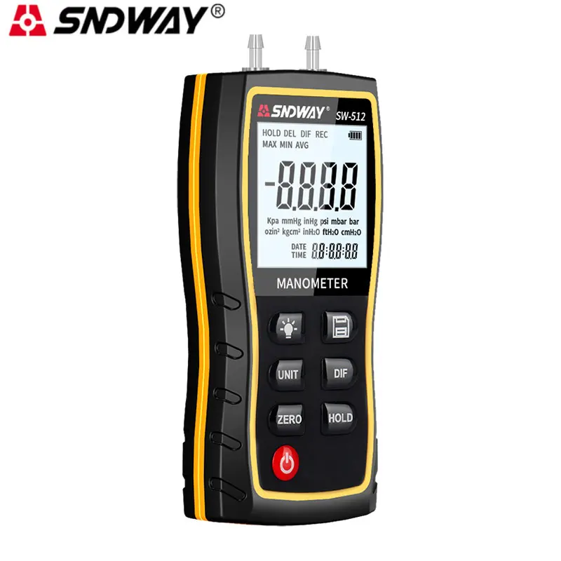 SNDWAYElectronic дифференциальный Давление датчика цифровой Сенсор Датчик Ручной