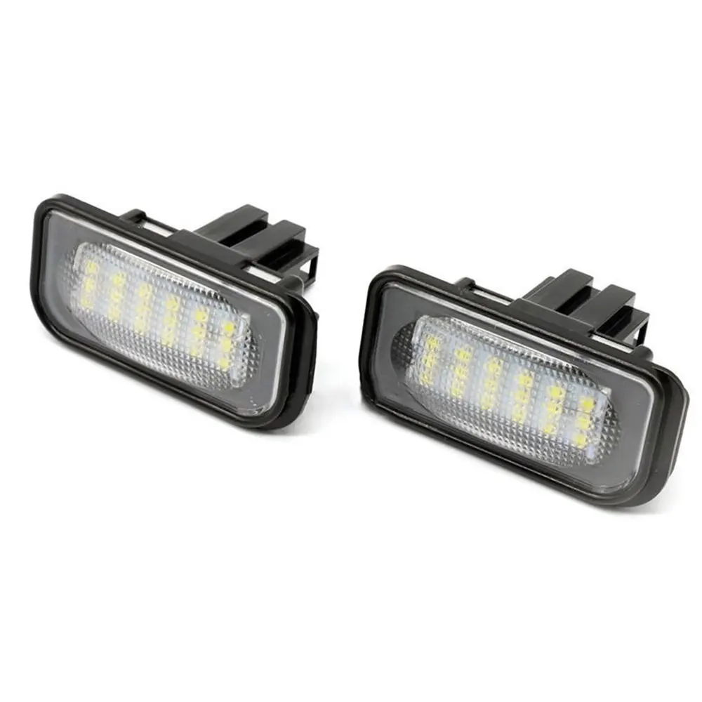 

Vehemo 2PCS 6500K LED License Plate Light Number Plate Light Accessories Durable Car Styling Error Free License Plate Light