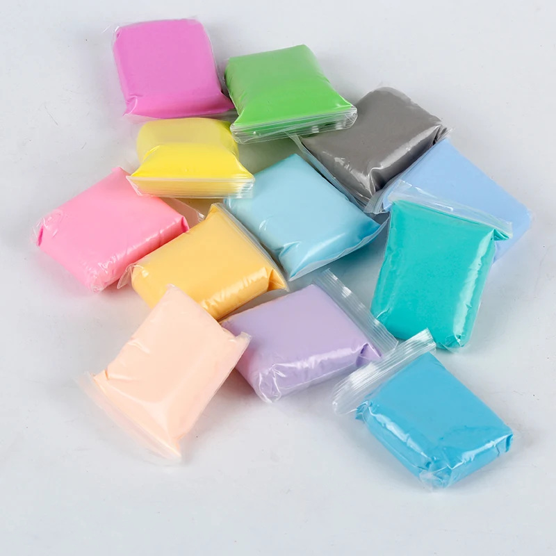 24 шт./компл. супер светильник шлама детская сохнущая на воздухе моделирование из