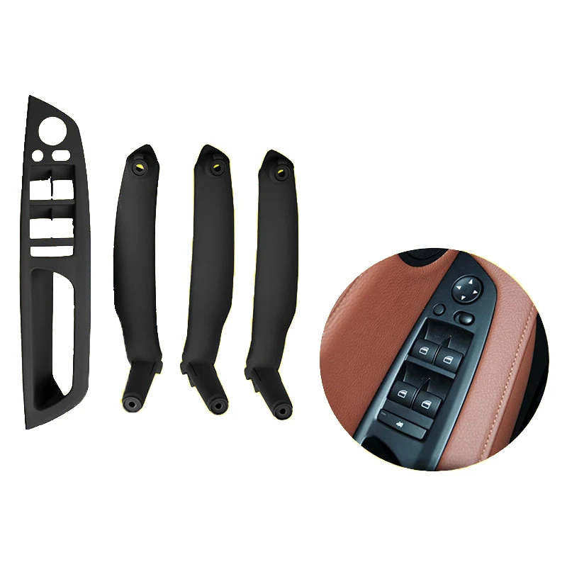 

Armrest Car left front driver's seat LHD Interior Door Handle Inner Panel Pull Trim Cover For BMW E70 E71 X5 X6 2007-2014