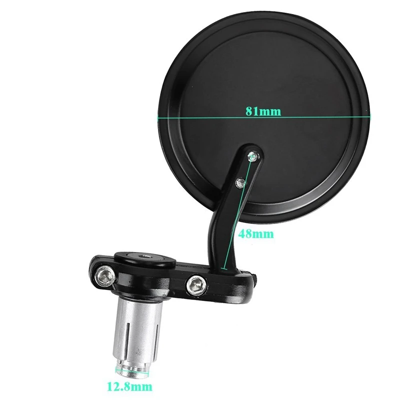 

7/8" UNIVERSAL Motorcycle BIKE/MOTORBIKE Rearview Handle Bar End Side Mirrors