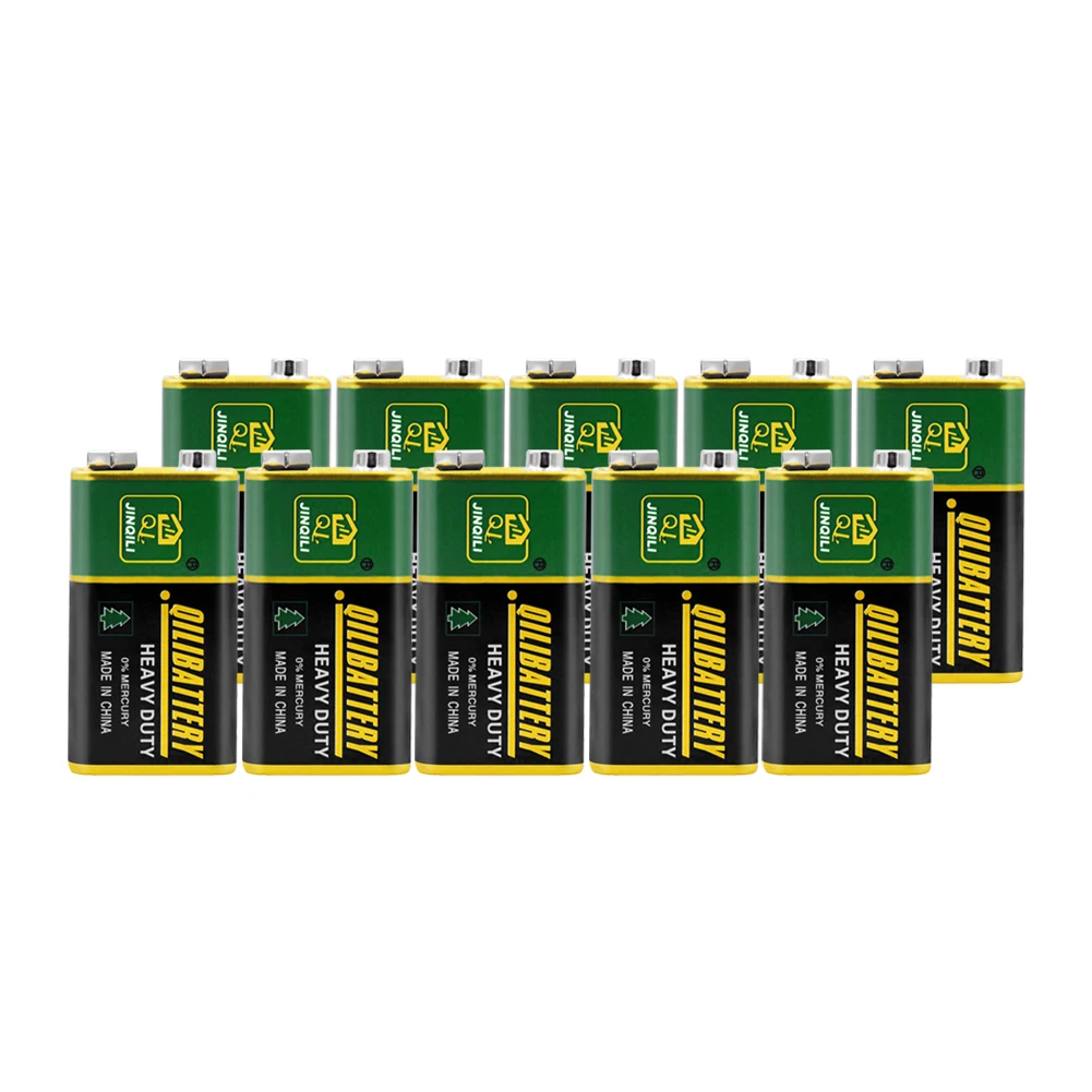 6F22 PPP3 6LR61 9V Zn/MnO2 цинк марганцевый аккумулятор одноразовые сверхмощные сухие