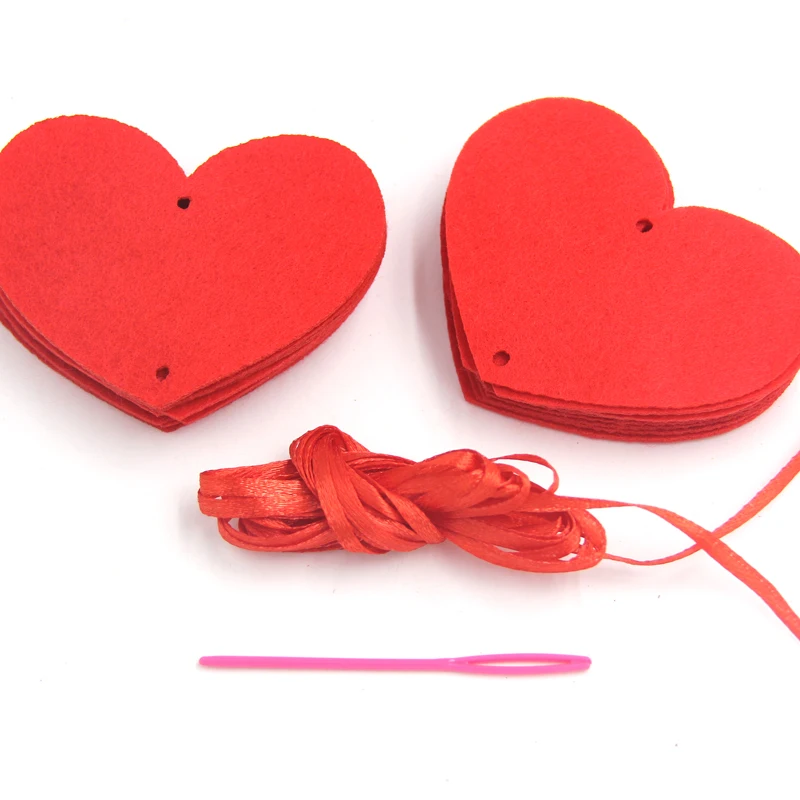 2 5 м бумажные занавески в форме сердца флажки Свадебная вечеринка баннер