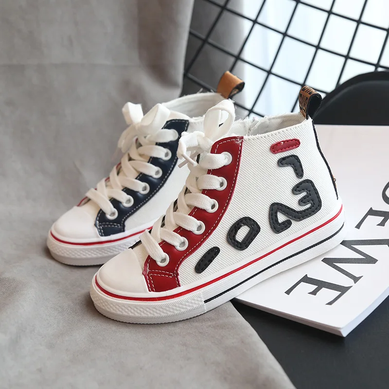 Детская парусиновая обувь спортивные дышащие кроссовки для мальчиков брендовая