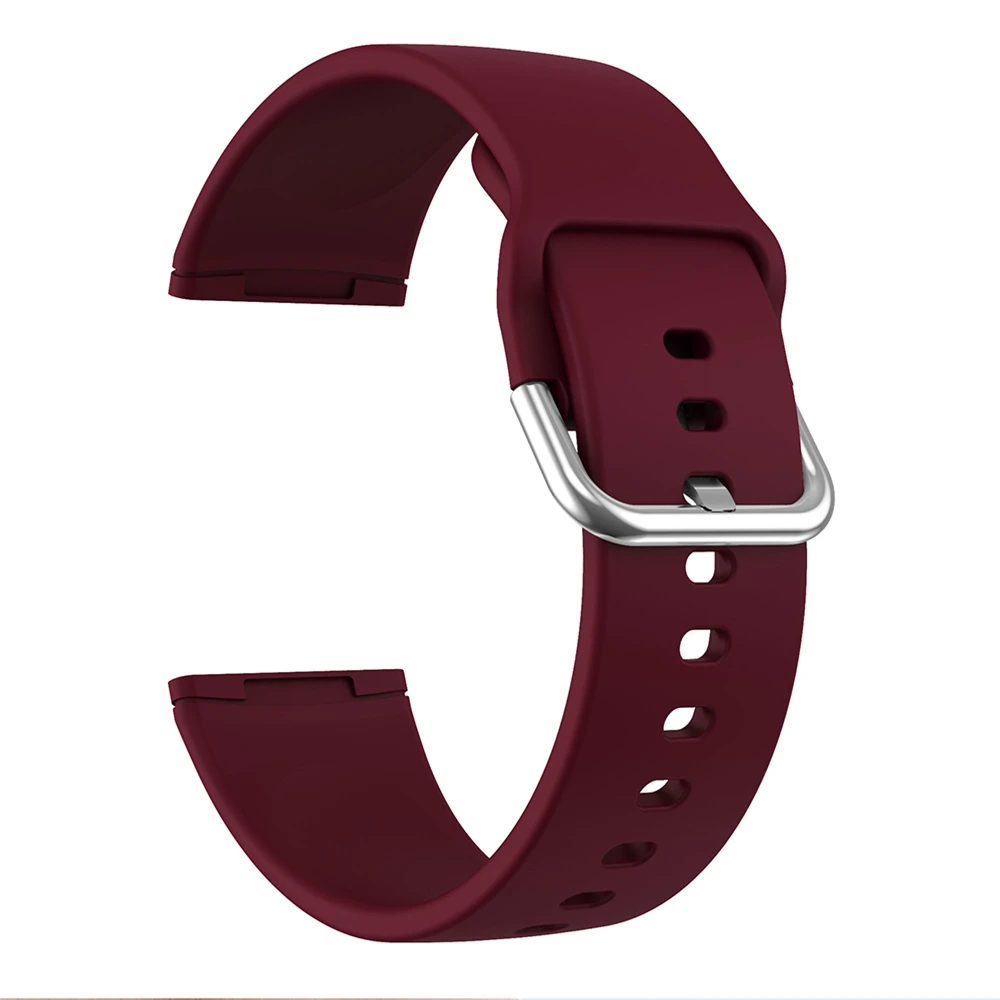 Ремешок совместимый с Fitbit Sense Versa 3 band мягкий силиконовый водонепроницаемый