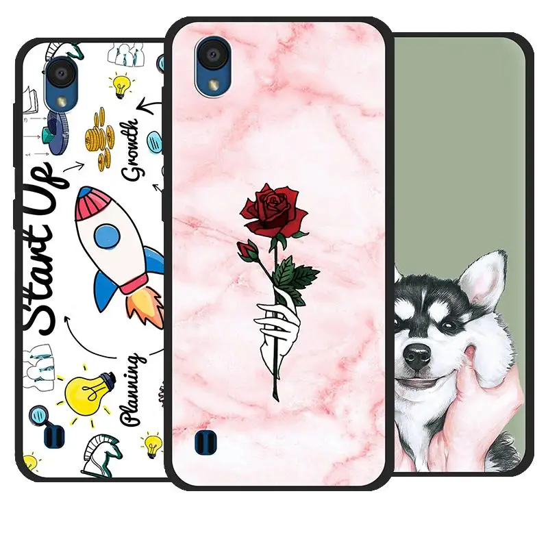 

Waterproof Silicone Phone Case For ZTE Blade A5 2019 Shockproof Dirt-resistant Anti-knock Lanyard Fashion Design Soft Case Cute