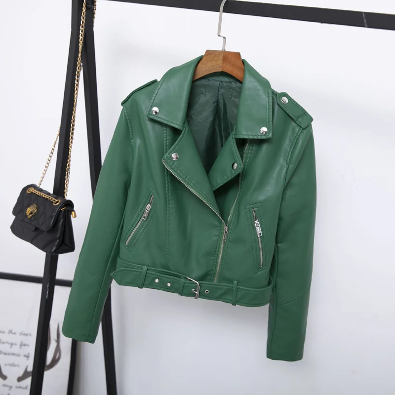 

LANMREM Imported Jackets Turn-down Collarf Womens Autumn Temperament Thin Fashion Tide Classic 2021 New Listing 2K2321