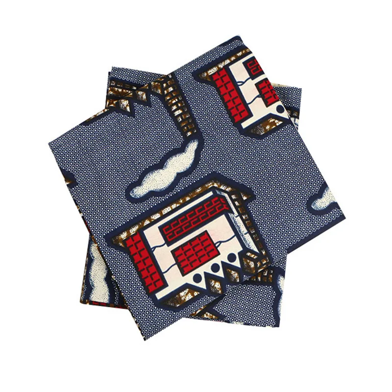 Высококачественная настоящая Анкара гарантия настоящий воск 6 ярдов набор