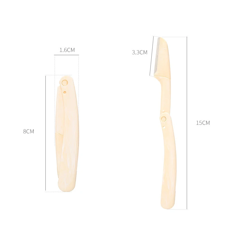 3 шт./кор. триммер для бровей безопасный острые лезвия Защитная сетка лезвие