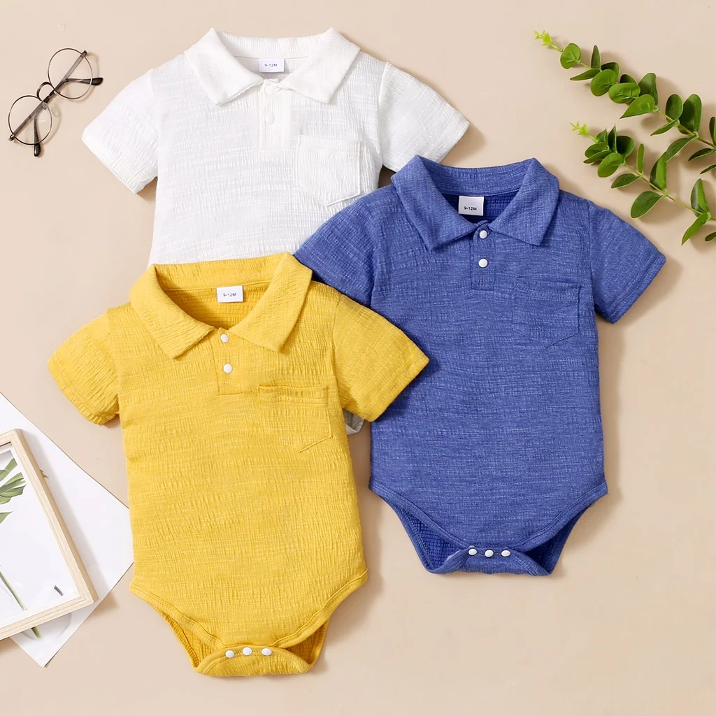 

Newborn Baby Romper Jumpsuit New Cotton Infants Baby Outfits Short Sleeve Baby Playsuit Romper Summer Outfits