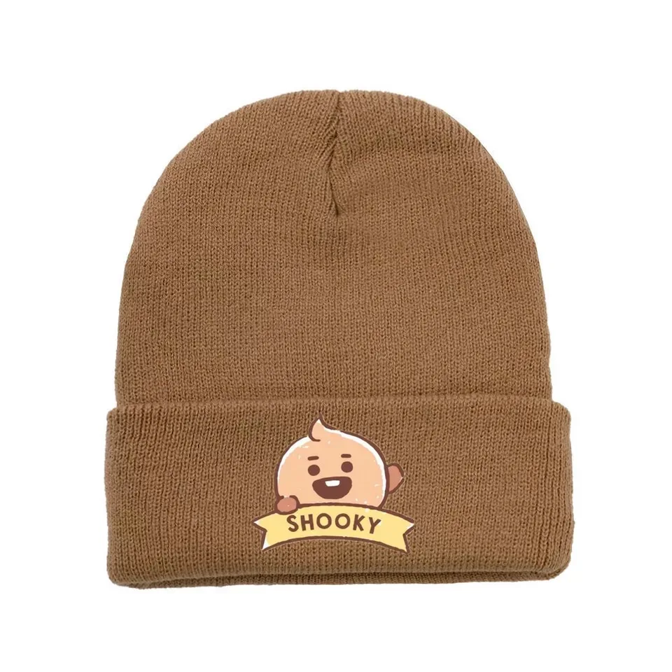 

JCBTSHKnitted hat cartoon cute dome doll woolen hat warm multicolor hat winter men and women