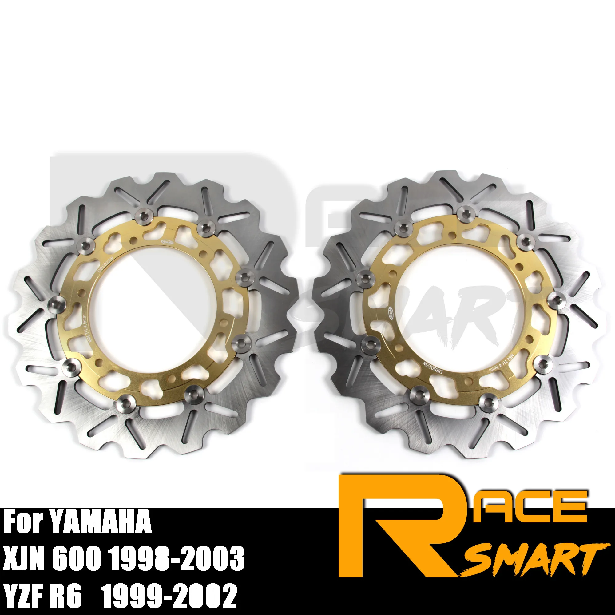 

Передние тормозные диски для мотоцикла YAMAHA YZF R6 1999-2002 CNC Тормозные диски XJN 600 1998-2003 Xjn600 YZFR6 XJN600 2000 2001
