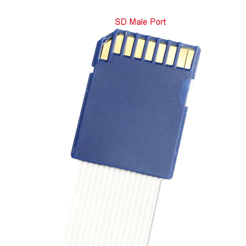 

SD SDHC SDXC Card Male To Female Flexible Extension Adapter Cable Extender For Phone GPS Camera 48/60cm