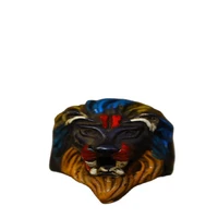 early collection of nepalese copper tire pure hand painted ring early collection 7