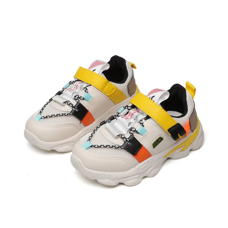 

Cool Children's Shoes 2020 Spring and Autumn New Children's Sports Shoes Girls Non-slip Running Shoes Wild Student Casual Shoes