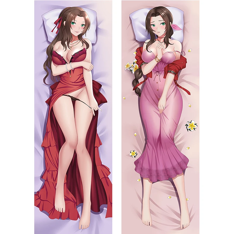 

Anime Fantasy FF14 Serah Farron Dakimakura Cover Characters Oerba Dia Vanille & Tifa Lockhart Bolster Long Hugs Body Pillow Case