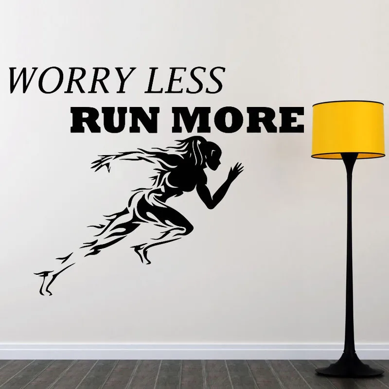 Мотивационный лозунг настенный стикер Съемная Наклейка на стену Виниловая