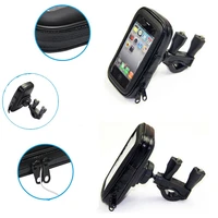 upgrade waterproof case bicycle mobile phone holder motorcycle bike bag support for handlebar phone stand bicycle bracket