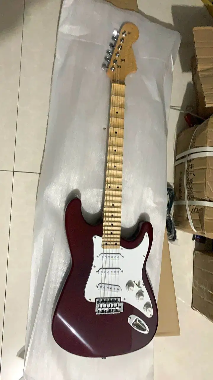Бесплатная доставка новая электрическая гитара Yngwie Malmsteen с зубчатым грифом в
