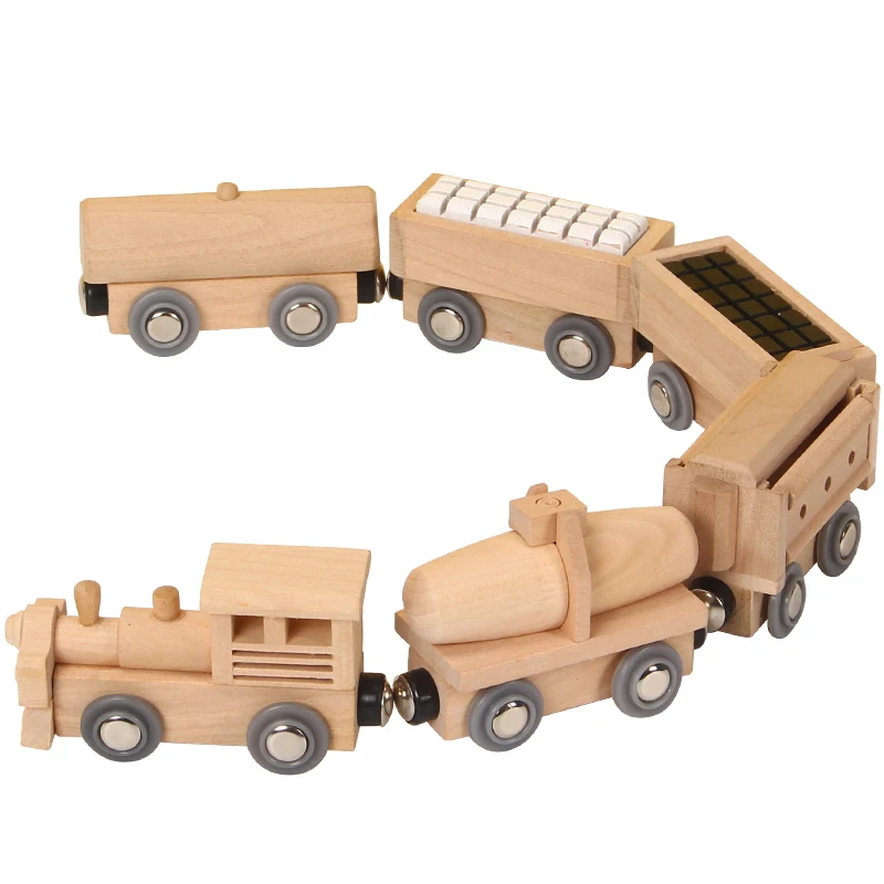 Деревянная железная дорога аксессуары дорожные знаки Детская познавательная