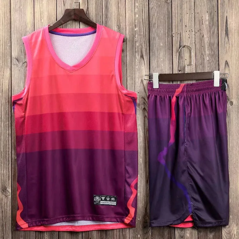 DIY Молодежные дешевые мужские баскетбольные Джерси индивидуальная униформа для
