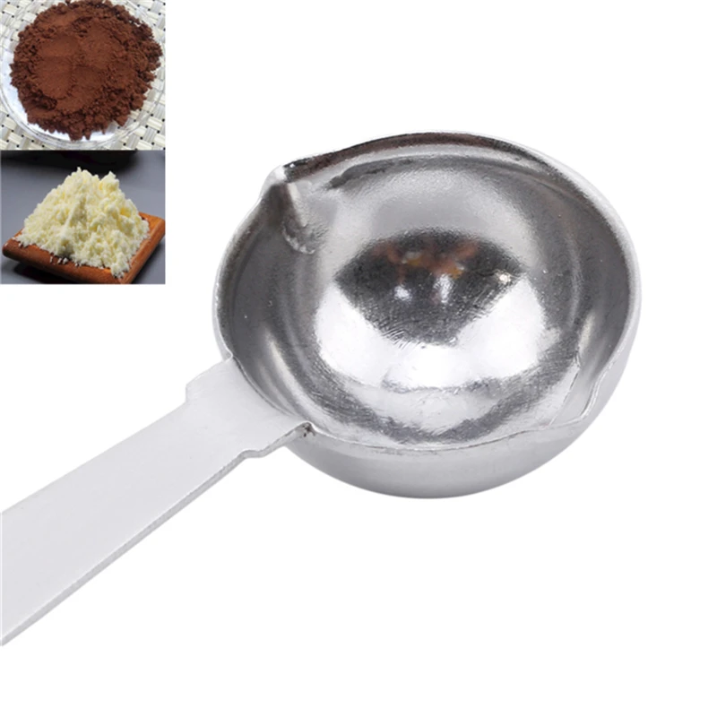 Hot Sale 5 ML Coffee Scoop Thicken Stainless Steel Tablespoon Measuring Spoons Tablespoon for Fruit Powder Dried Milk Bakeware