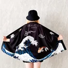 Кимоно женское в японском стиле, юката, хаори, кардиган в японском стиле, рубашка для косплея, женская блузка в стиле Харадзюку