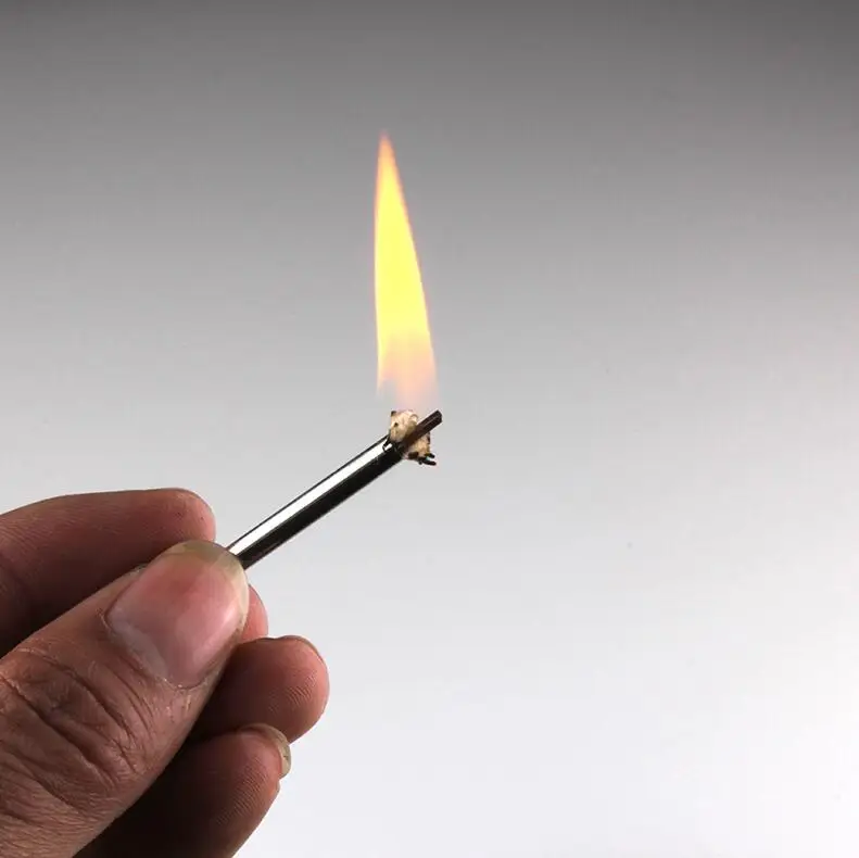 Металлические перманентные спички Страйкер прямоугольные кремниевые камни