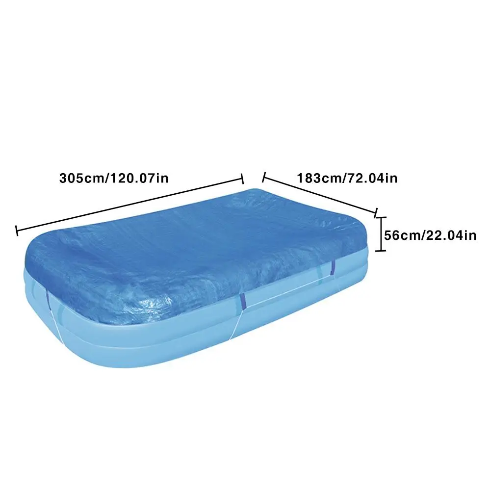 

Polyester Woven Fabric Swimming Pool Cover Dustproof Rainproof Thickened Poncho Cover Cloth