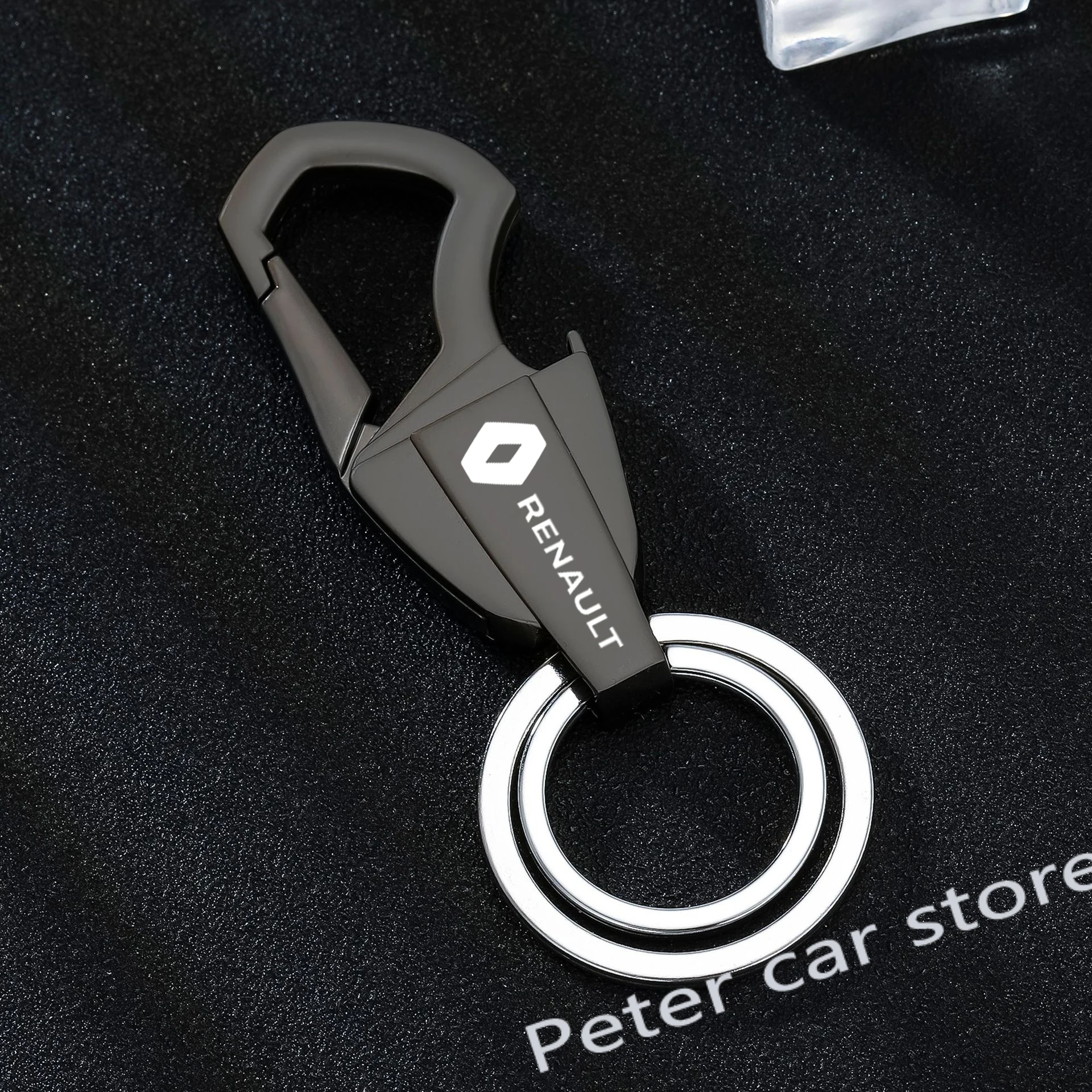 

2021 New Beer Bottle Opener Keychain Fashion Zinc Alloy Key Ring Car Keyring For clio captur megane Car