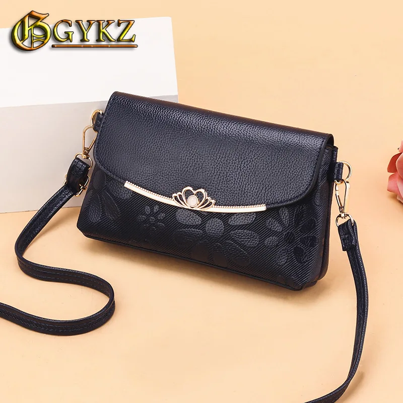 

Brand Designer Cover Small Shoulder Bags for Women's Cross Body Bag Woman Fashion Pu Leather Flowers Flap High Quality 2021 New